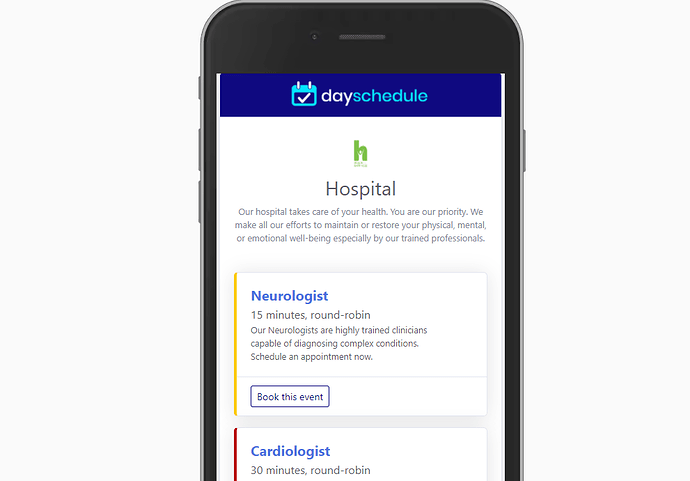 doctor appointment mobile app