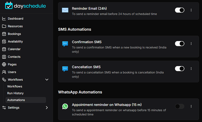 Enable Reminders
