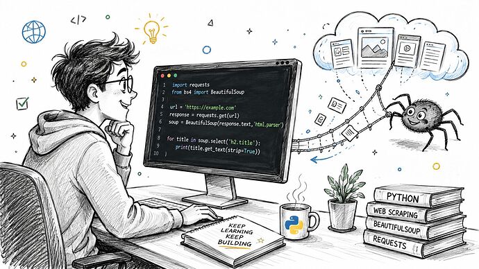Python web scraping