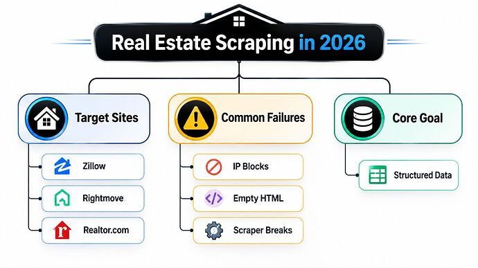 Real estate scraping