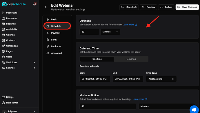 Recurring webinar software