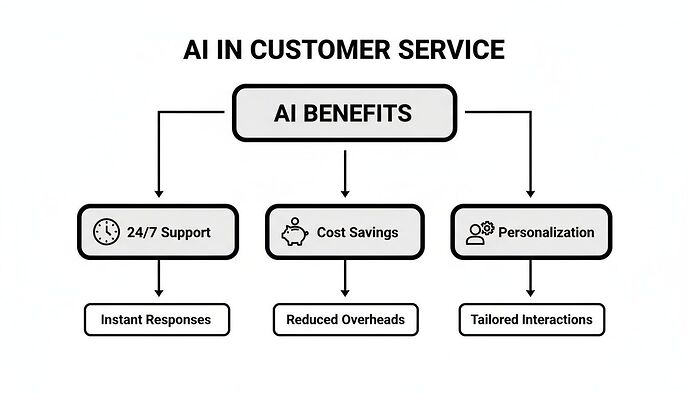 How AI in customer service benefits