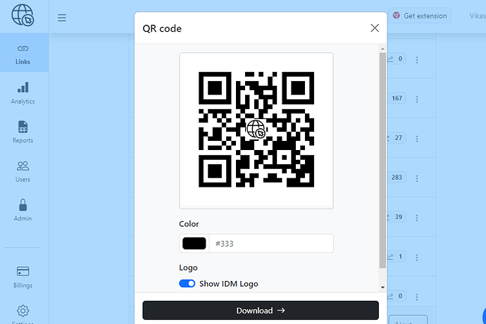 custom QR code generator