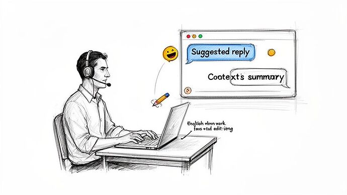 Ticketdesk AI with human Agents