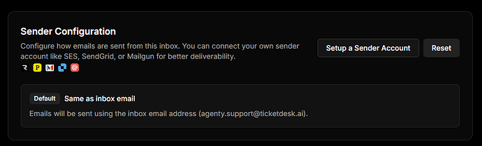 Outgoing Email Configuration
