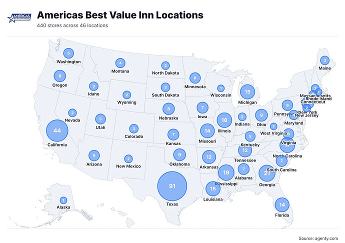 Retail store location analysis map