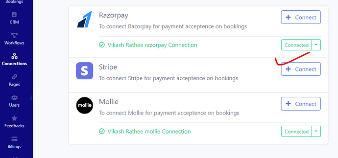 Connect a payment gateway