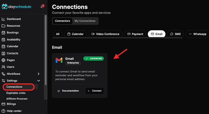 Integrate with gmail