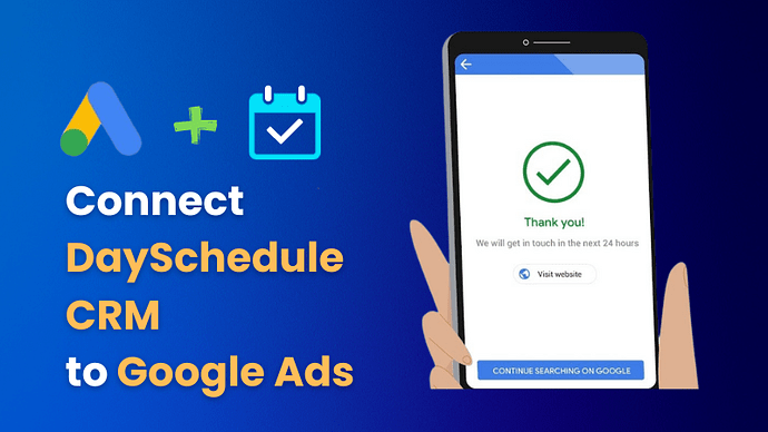 Connect CRM with Google ads