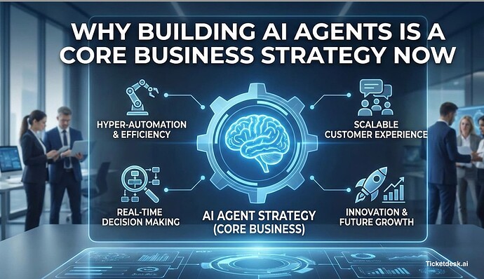 Ticketdesk ai agent for businesses