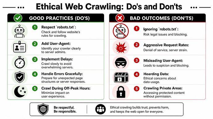 Ethical Web Crawling