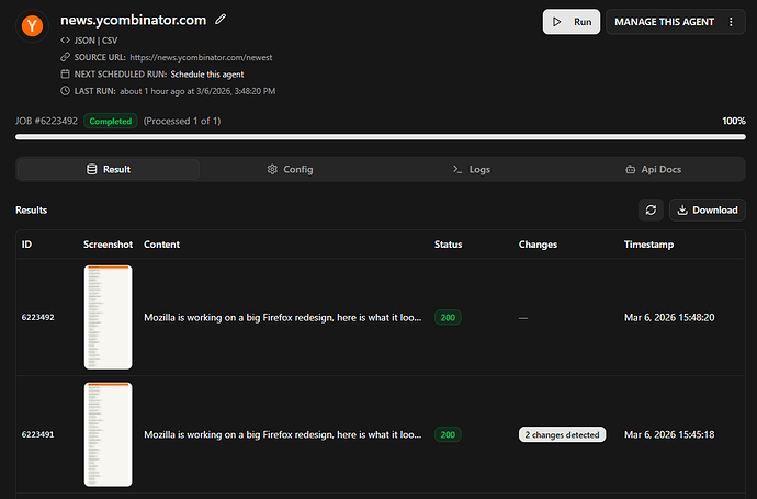 Download screenshots