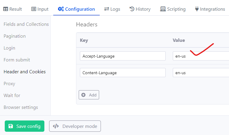 Location based web scraping